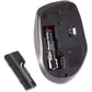 Verbatim Wireless Notebook Multi-Trac Blue LED Mouse - Black - 97992