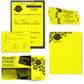 Astrobrights Color Copy Paper - Sunburst Yellow - 21018
