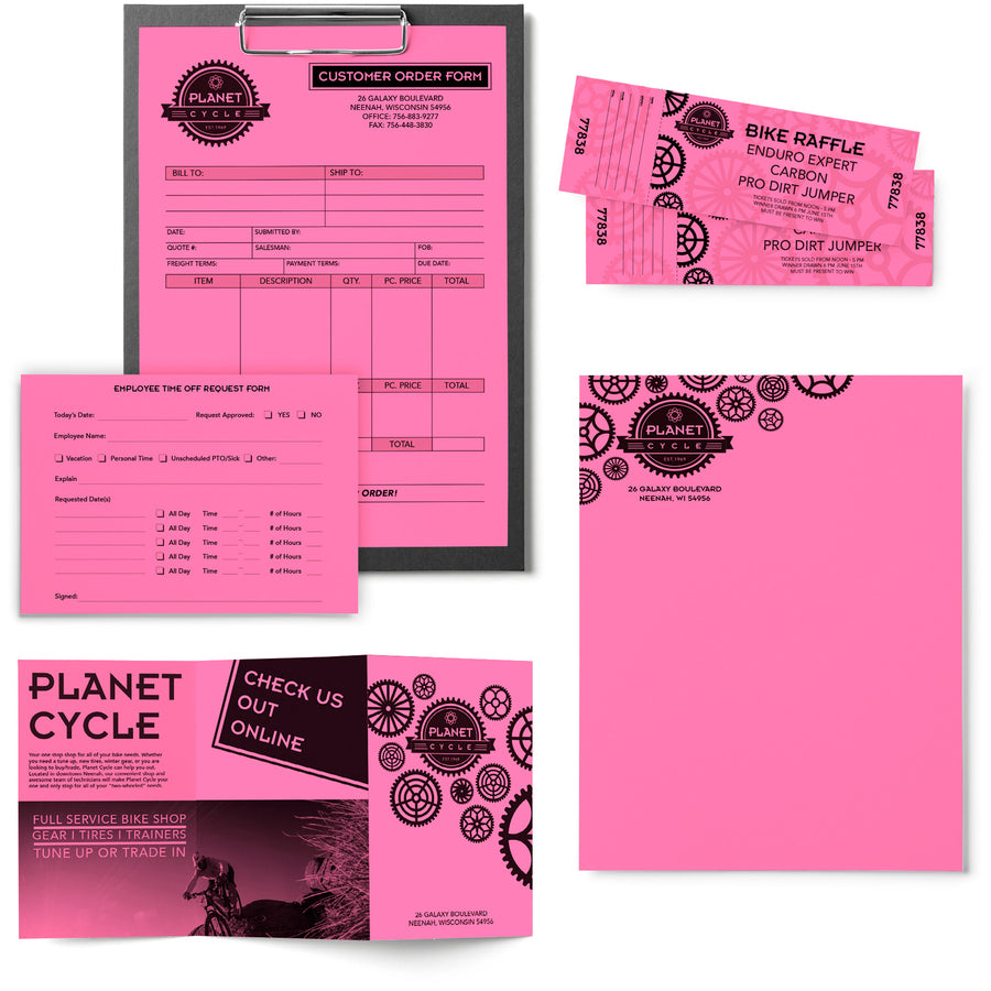Astrobrights Color Copy Paper - Pulsar Pink - 21038