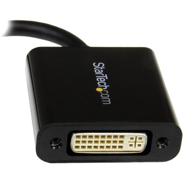 StarTech.com Mini DisplayPort to DVI Adapter, Mini DP to DVI-D Single Link Converter, 1080p Video, Passive, mDP 1.2 to DVI Monitor/Display - MDP2DVI3