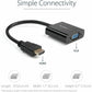 StarTech.com HDMI to VGA Adapter - 1080p - 1920 x 1080 - Black - HDMI Converter - VGA to HDMI Monitor Adapter - HD2VGAE2