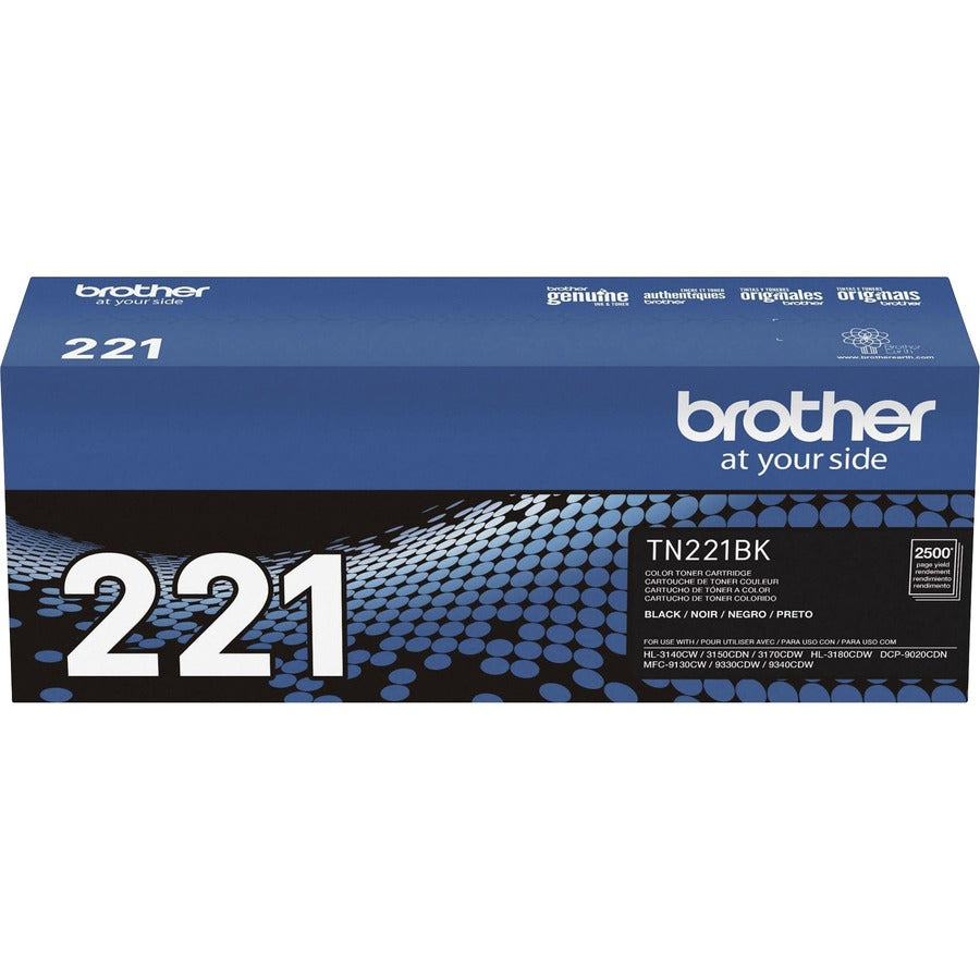 Brother TN221BK Original Toner Cartridge - TN221BK