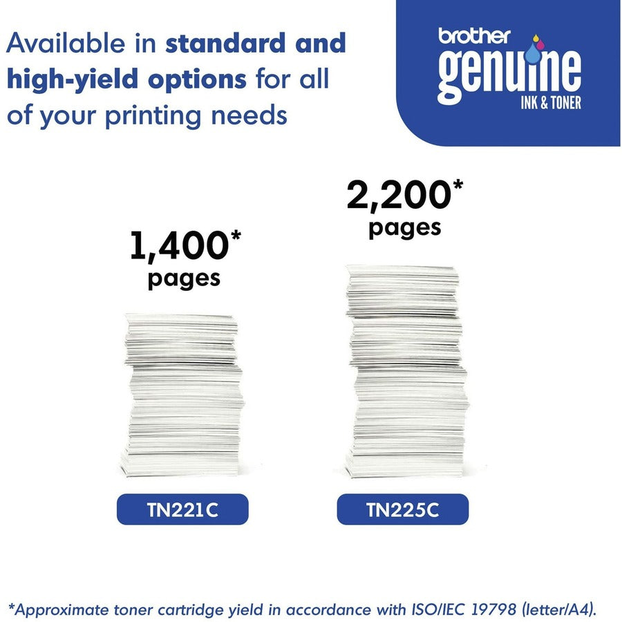 Brother TN221C Original Toner Cartridge - TN221C