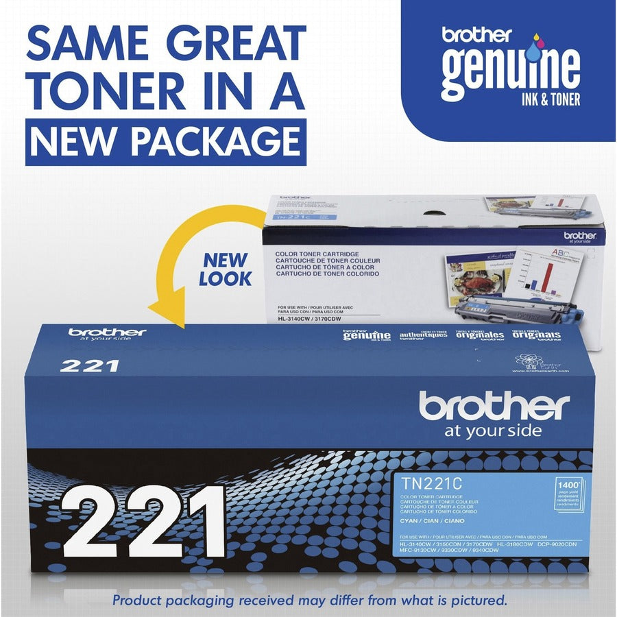 Brother TN221C Original Toner Cartridge - TN221C