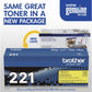 Brother TN221Y Original Toner Cartridge - TN221Y