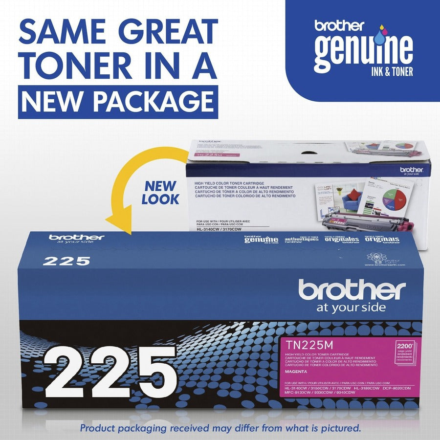 Brother TN225M Toner Cartridge - TN225M