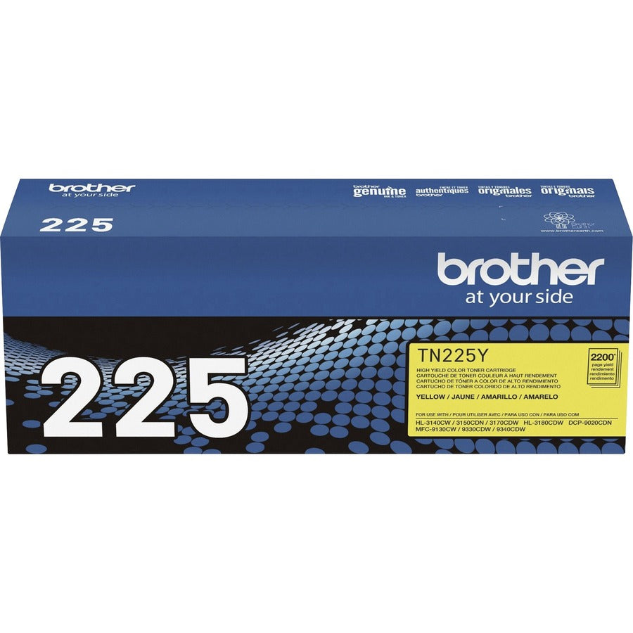 Brother TN225Y Toner Cartridge - TN225Y