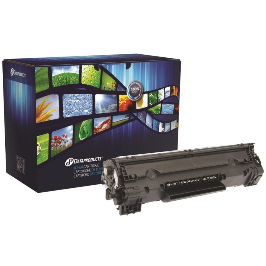 Dataproducts Remanufactured Laser Toner Cartridge 128 - Black - 1 Each