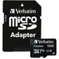 Verbatim 16GB Premium microSDHC Memory Card with Adapter, UHS-I V10 U1 Class 10 - 44082