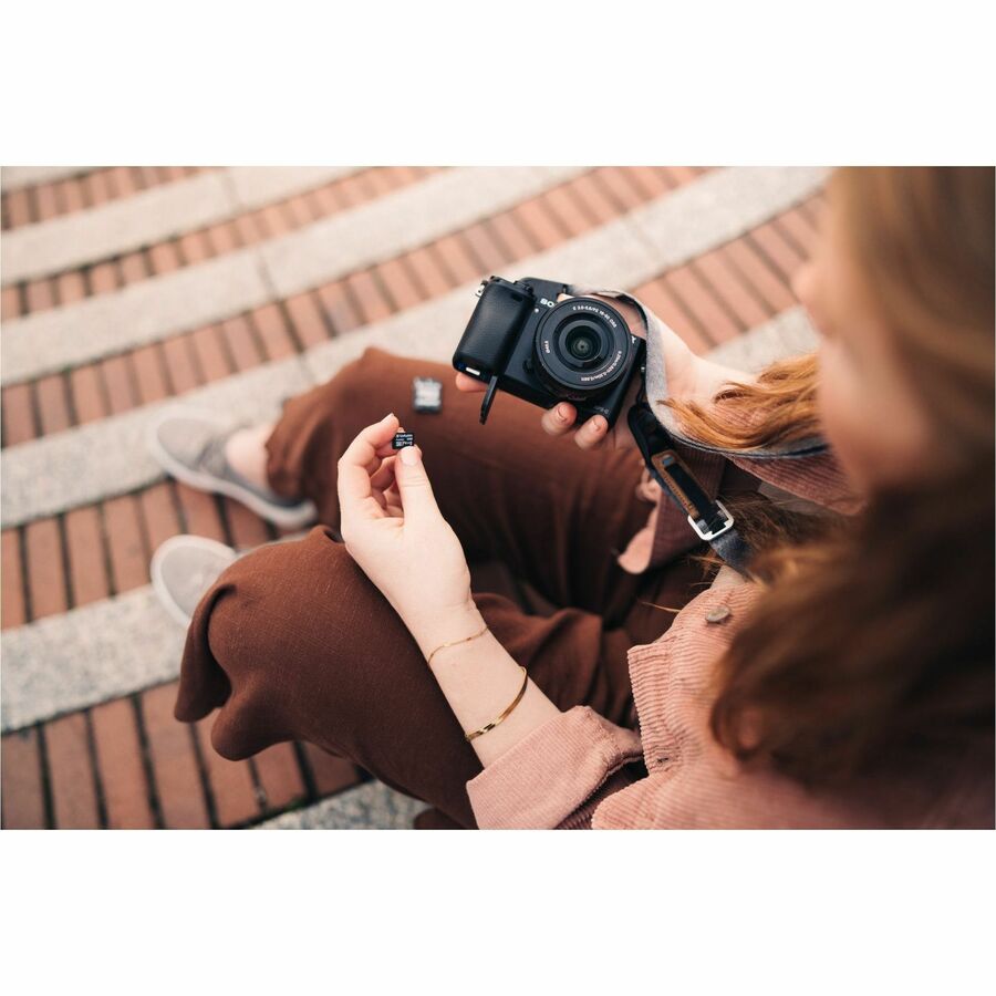 Verbatim 16GB Premium microSDHC Memory Card with Adapter, UHS-I V10 U1 Class 10 - 44082