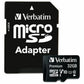 Verbatim 32GB Premium microSDHC Memory Card with Adapter, UHS-I V10 U1 Class 10 - 44083