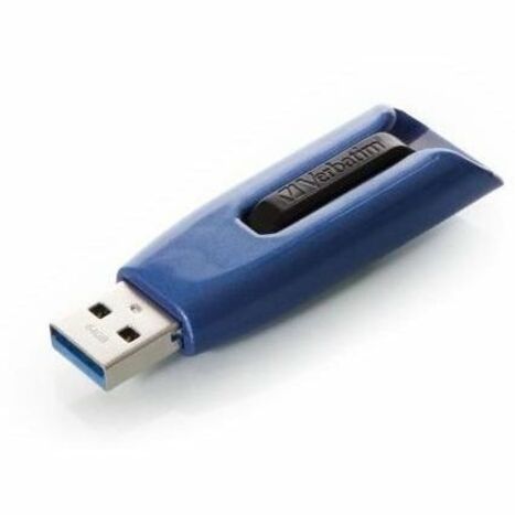 Verbatim 64GB Store 'n' Go V3 Max USB 3.0 Flash Drive - Blue - 49807