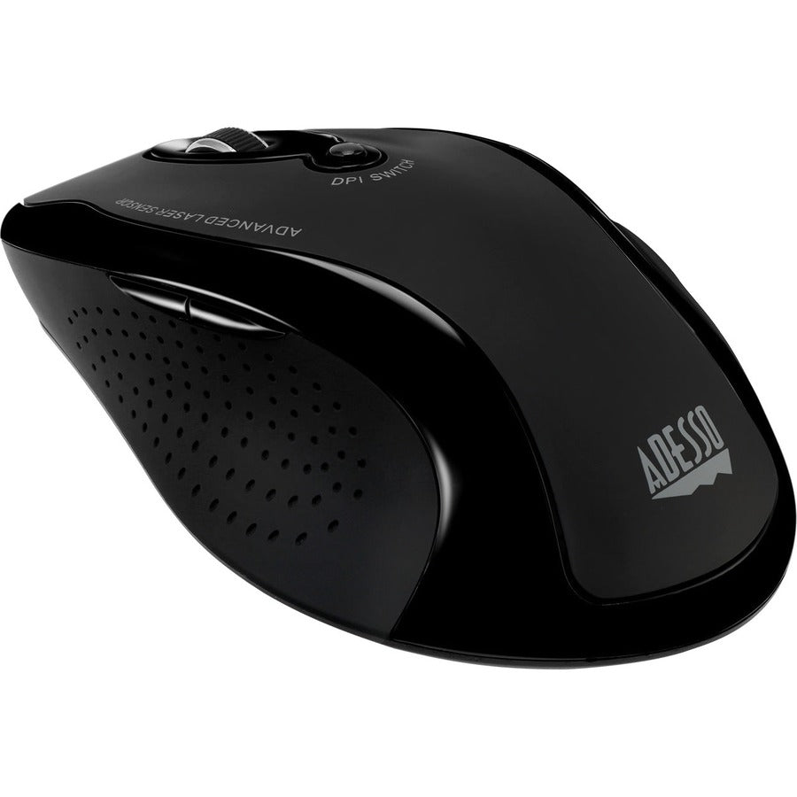Adesso Wireless Ergonomic Keyboard and Laser Mouse - WKB-1500GB