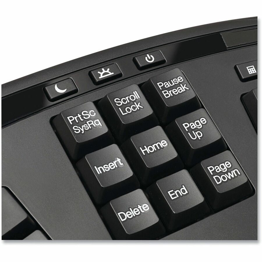 Adesso Wireless Ergonomic Keyboard and Laser Mouse - WKB-1500GB