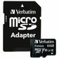 Verbatim 64GB Premium microSDXC Memory Card with Adapter, UHS-I V10 U1 Class 10 - 44084