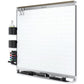 Quartet Prestige 2 Total Erase Magnetic Whiteboard, Aluminum Frame, 3' x 2' - 3413820056