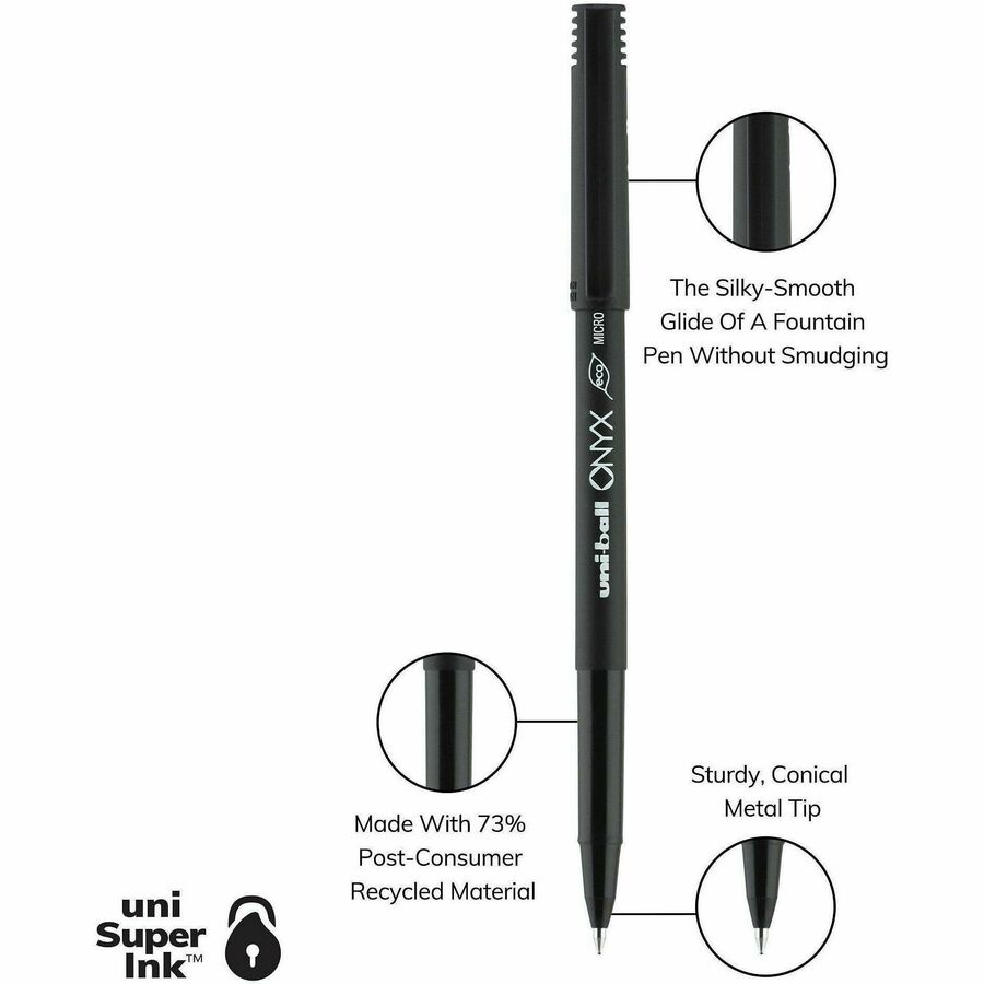 uniball Onyx Rollerball Pens - 60040