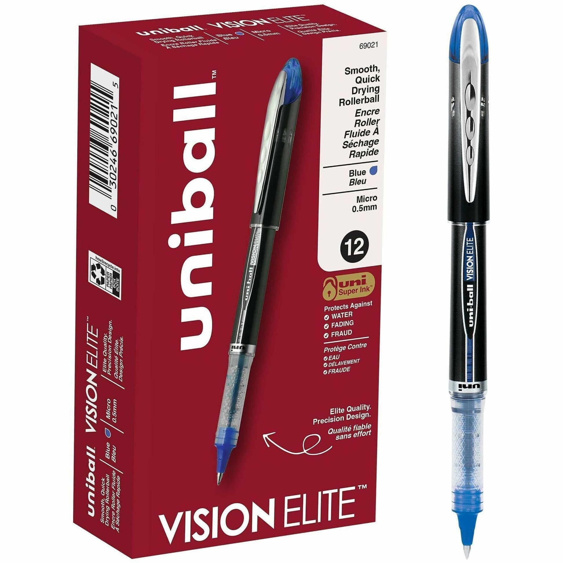 uniball&trade; Vision Elite Rollerball Pens