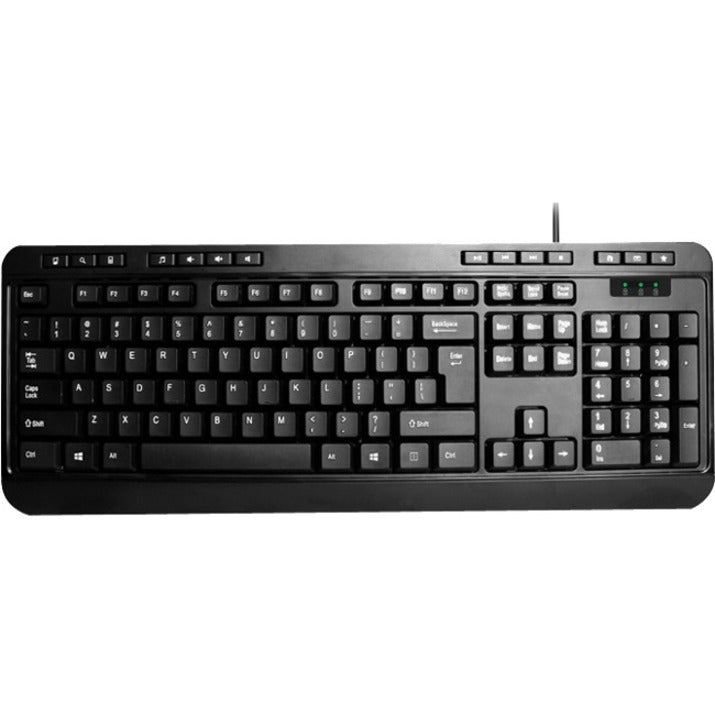 Adesso Multimedia Keyboard USB - AKB-132UB