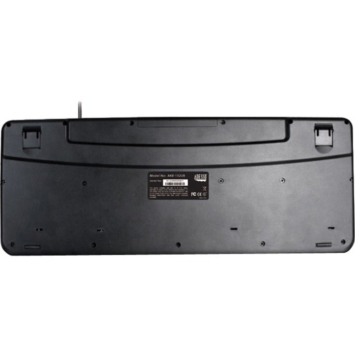 Adesso Multimedia Keyboard USB - AKB-132UB