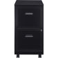 Lorell SOHO 18" 2-Drawer Mobile File Cabinet - 16872