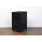 Lorell SOHO 18" 2-Drawer Mobile File Cabinet - 16872