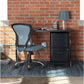 Lorell SOHO 18" 2-Drawer Mobile File Cabinet - 16872