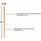 Lorell Cork Strip Bulletin Bar - 49532