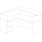 Lorell Essentials Series L-Shaped Reception Counter - 69701