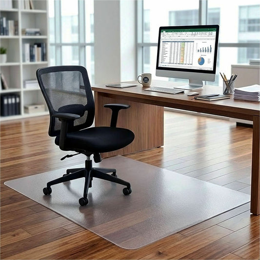 Lorell Rectangular Chair Mat for Hard Floors - 36" x 48"
