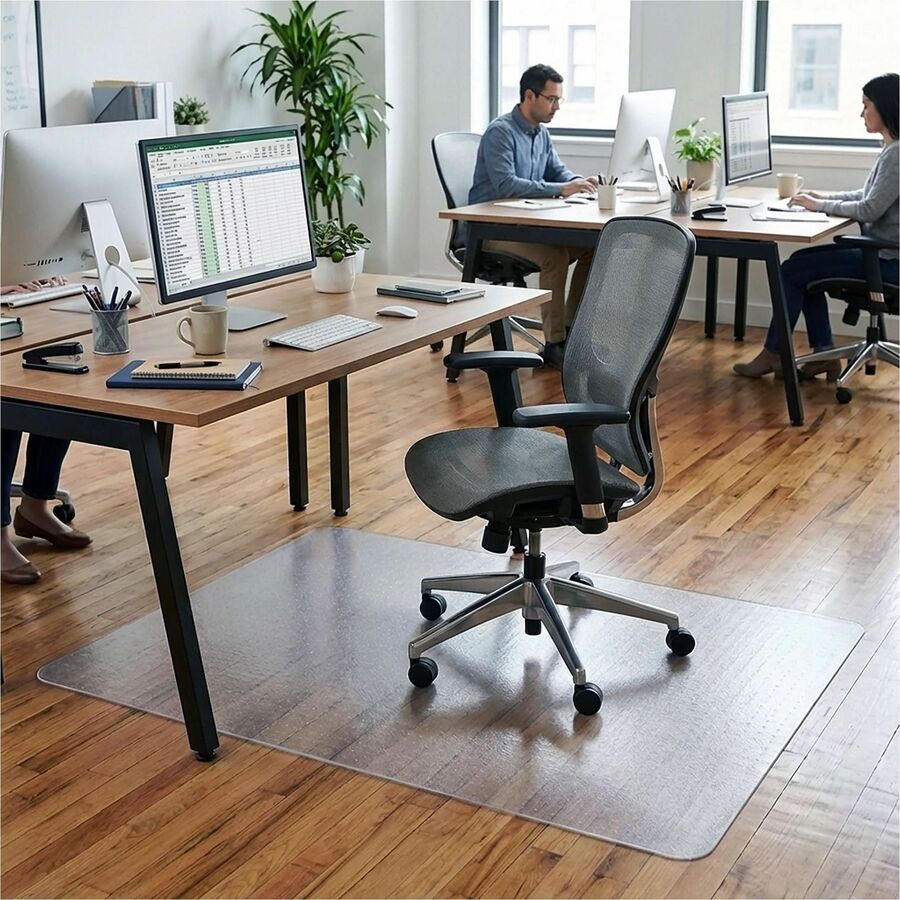 Lorell Rectangular Chair Mat for Hard Floors - 36" x 48" - 69706