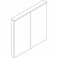 Lorell Dry-erase Whiteboard Presentation Cabinet - 69866
