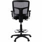 Lorell Ratchet Back Mesh Mid-Back Stool - 86801