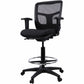 Lorell Ratchet Back Mesh Mid-Back Stool - 86801