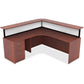 Lorell Desktop Panel System Post - 87605