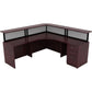 Lorell Desktop Panel System Post - 87605