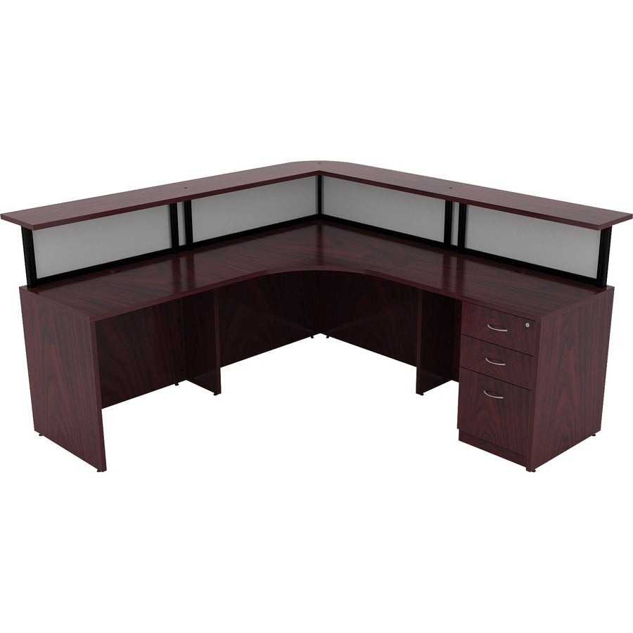 Lorell Desktop Panel System Post - 87605