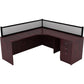 Lorell Desktop Panel System Post - 87605