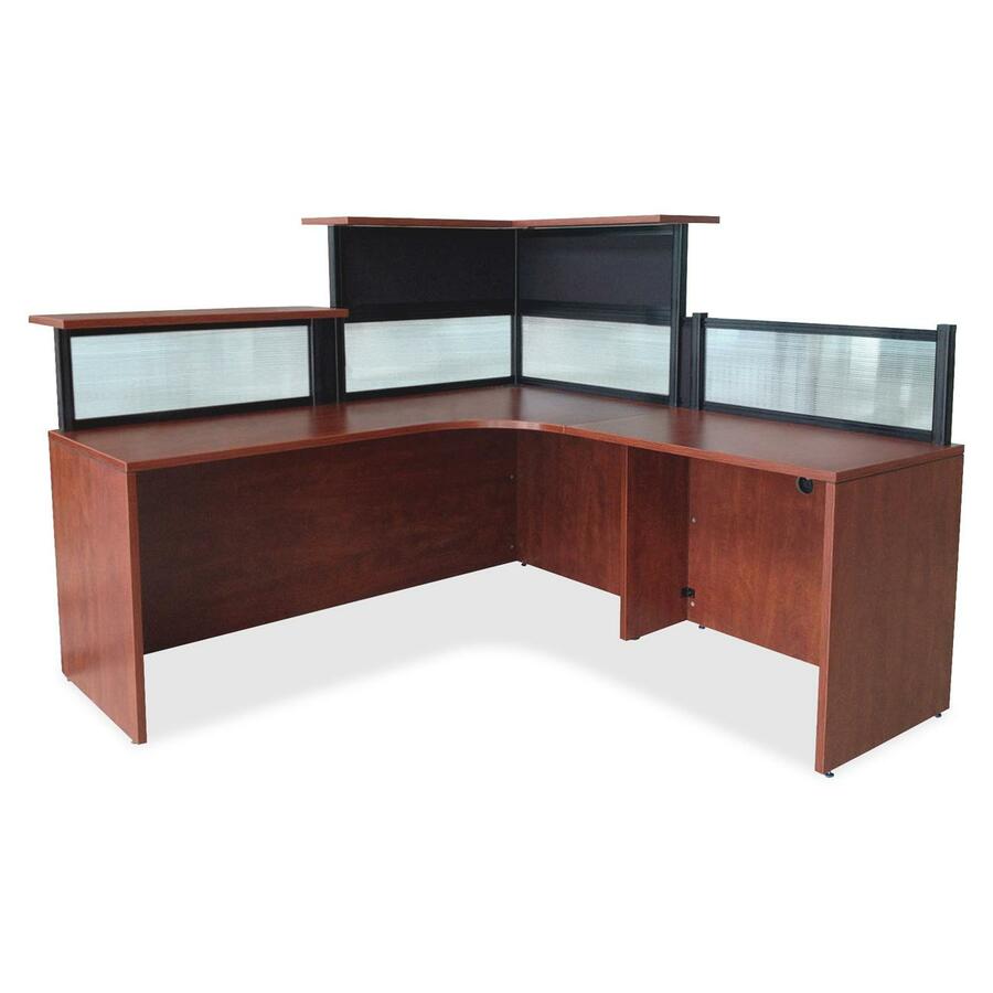 Lorell Desktop Panel System Post - 87607