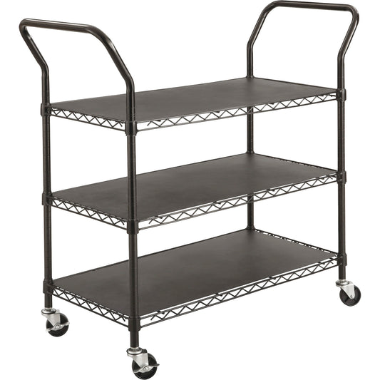 Safco 3-shelf Wire Utility Cart