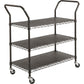 Safco 3-shelf Wire Utility Cart