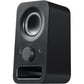 Logitech Multimedia Speakers Z150 with Clear Stereo Sound (Midnight Black, 3W RMS) - 980-000802