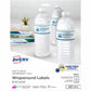 Avery&reg; Durable White Wraparound Labels 9-3/4" x 1-1/4" , Permanent Adhesive, for Laser and Inkjet Printers