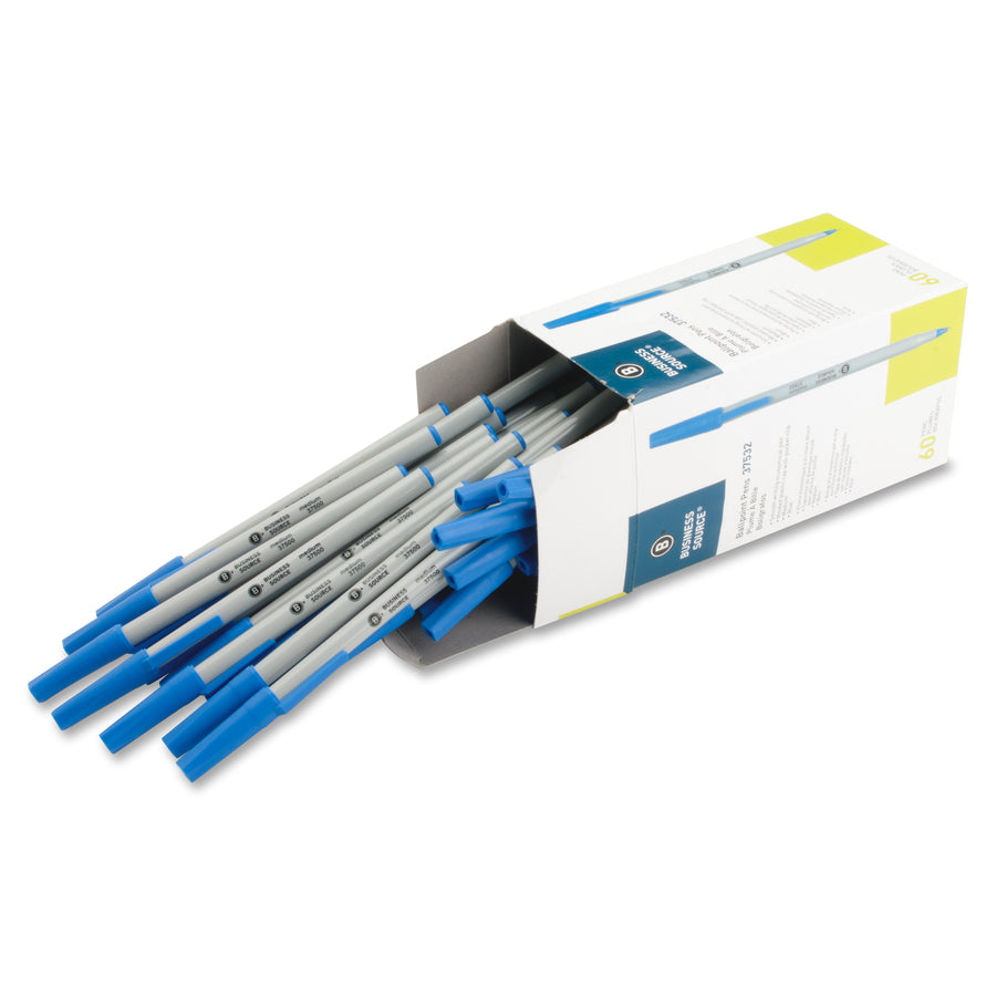 Business Source Bulk Pack Ballpoint Stick Pens - 37532