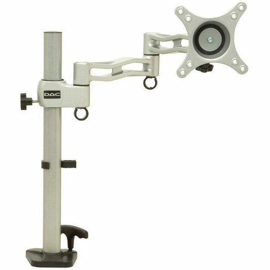 DAC&reg; MP-199 Height Adjustable Articulating Single Monitor Arm, Silver