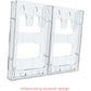 Deflecto Lit Loc Interlocking Literature Display - 771901