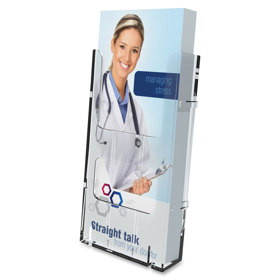 Deflecto Lit Loc Interlocking Literature Display - 771901