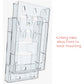 Deflecto Lit Loc Interlocking Magazine Display - 772001
