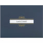 St. James&reg; Certificate Holders with Window, Linen, Navy Blue, Pack of 5, 83538 - 83538