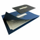 St. James&reg; Certificate Holders with Window, Linen, Navy Blue, Pack of 5, 83538 - 83538